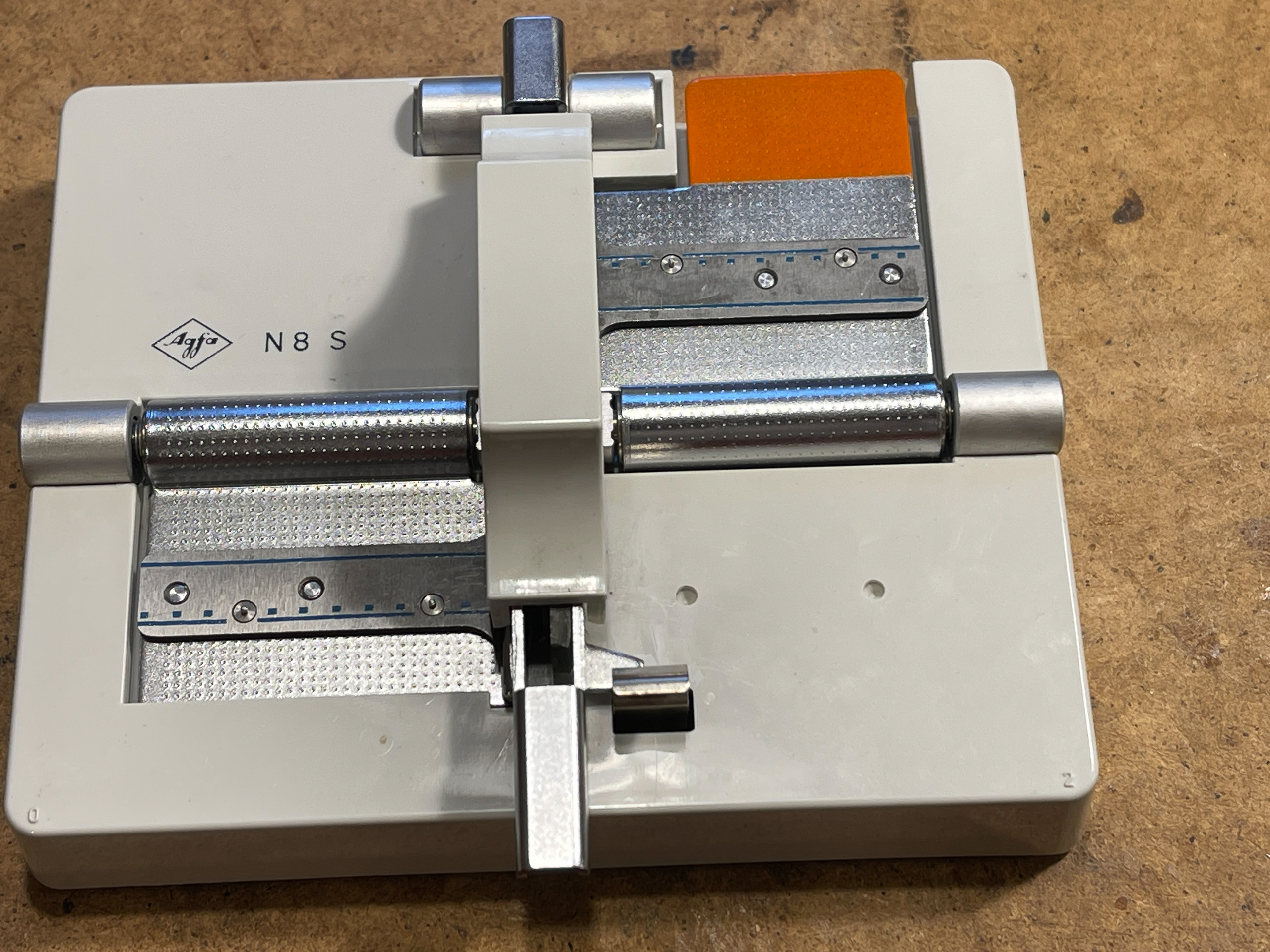 Repair of an Agfa N8S film splicer