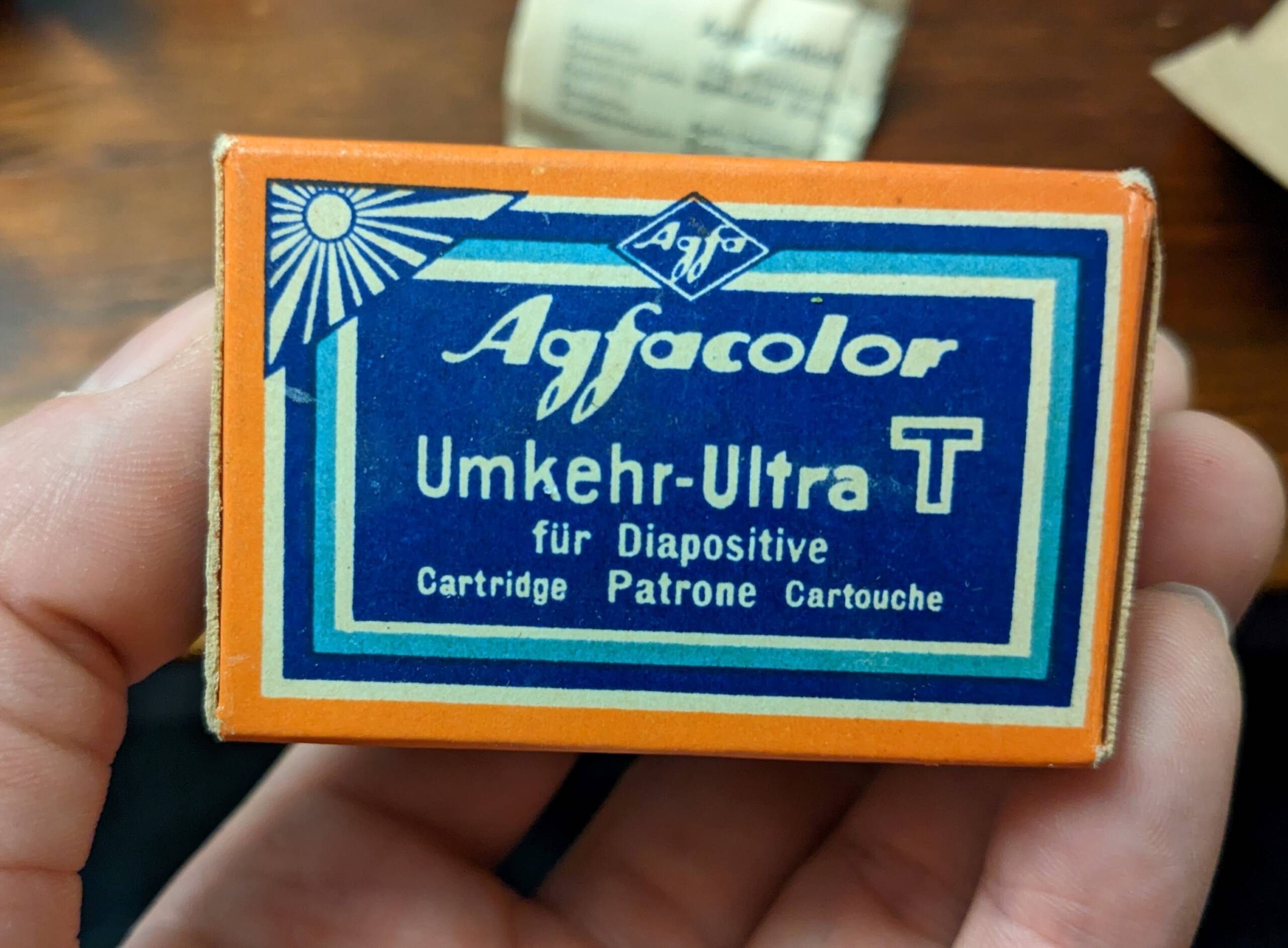 Vintage Agfacolor Umkehr Ultra T (1960) developed to color